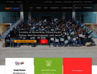 netcamp.in screenshot