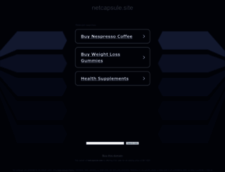 netcapsule.site screenshot