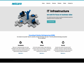 netcaretech.com screenshot