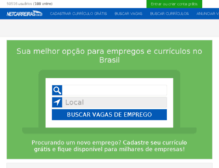 netcarreiras.com.br screenshot