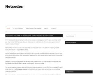 netcodes.co.uk screenshot