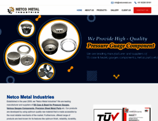 netcometal.com screenshot