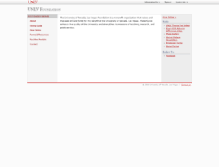 netcommunity.unlv.edu screenshot
