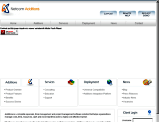 netcomsoftware.com screenshot