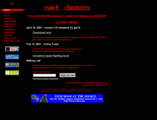 netdemon.net screenshot