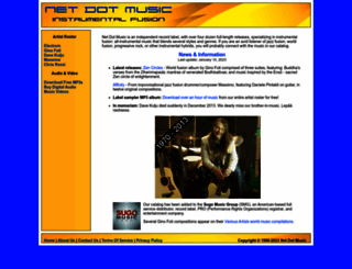 netdotmusic.com screenshot