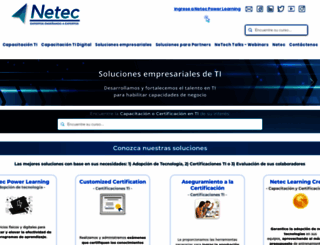 netec.com.mx screenshot