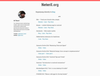 neteril.org screenshot