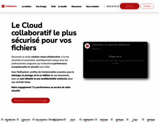 netexplorer.fr screenshot