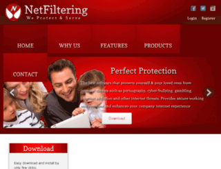 netfiltering.net screenshot