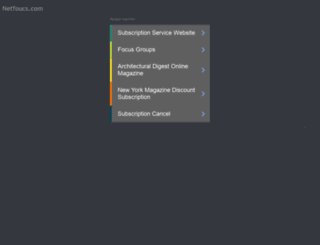 netfoucs.com screenshot