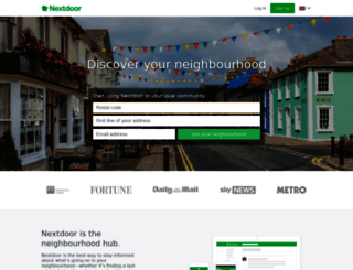netheredge.nextdoor.co.uk screenshot
