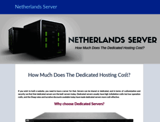 netherlands-server.com screenshot