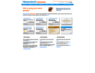 netherlands.search-trademarks.com screenshot