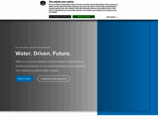 netherlandswaterpartnership.com screenshot