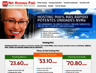 nethostingperu.com screenshot