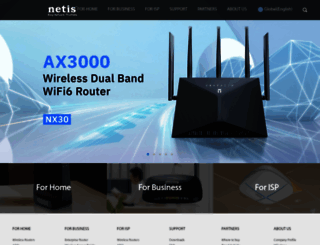 netis-systems.com screenshot