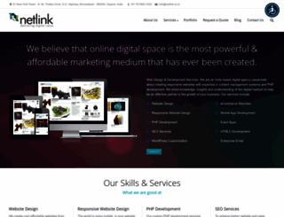 netlink.co.in screenshot