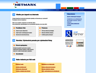 netmark.sk screenshot