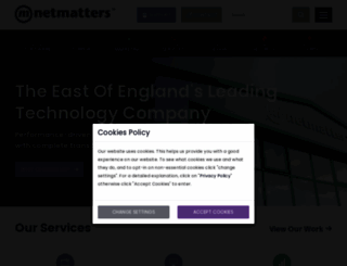 netmatters.co.uk screenshot