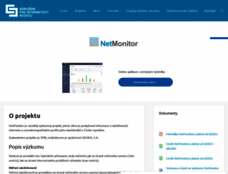 netmonitor.cz screenshot