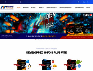 netover.ma screenshot