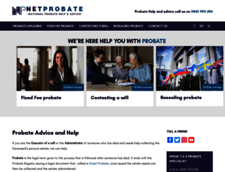netprobate.co.uk screenshot