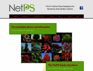 netpsplantfinder.com screenshot