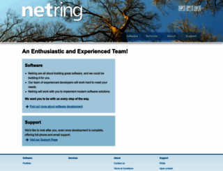 netring.co.uk screenshot