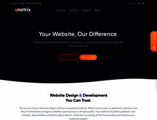 netrixinternet.co.uk screenshot