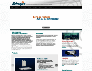 netronics-networks.com screenshot