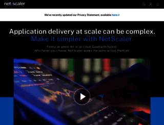 netscaler.com screenshot