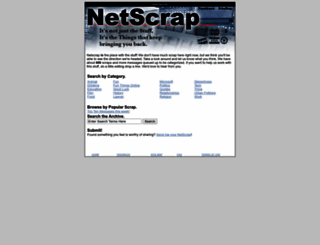 netscrap.com screenshot