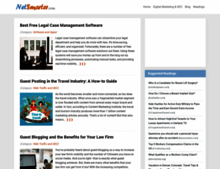 netsmarter.com screenshot