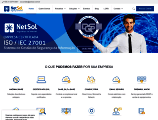 netsol.com.br screenshot