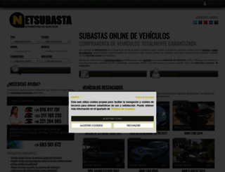 netsubasta.com screenshot