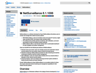 netsurveillance.updatestar.com screenshot