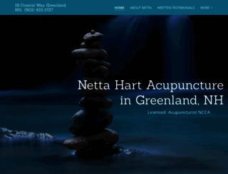 nettahartacupuncture.com screenshot