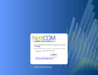 nettcomsurveys.co.za screenshot