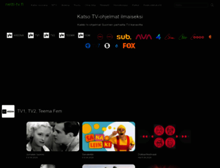 netti-tv.fi screenshot