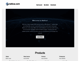 nettica.com screenshot