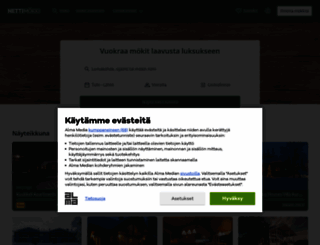 nettimokki.fi screenshot