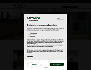 nettoline.dk screenshot