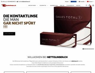 nettolinsen.ch screenshot
