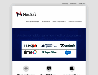 nettsoft.no screenshot
