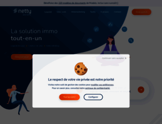 netty.fr screenshot
