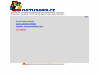 netusers.cz screenshot