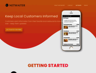 netwaiter.net screenshot
