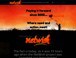 netwish.org screenshot