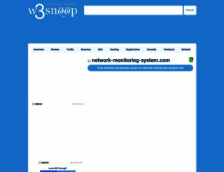 network-monitoring-system.com.w3snoop.com screenshot